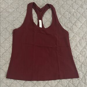 Lululemon Athletica Deep Red Tank Top